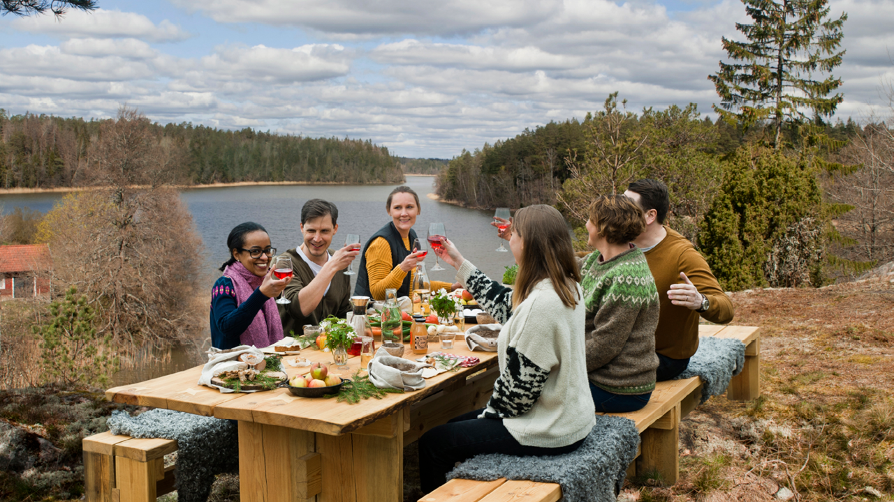 Illsutrationsbild för Matmarknader för alla sinnen